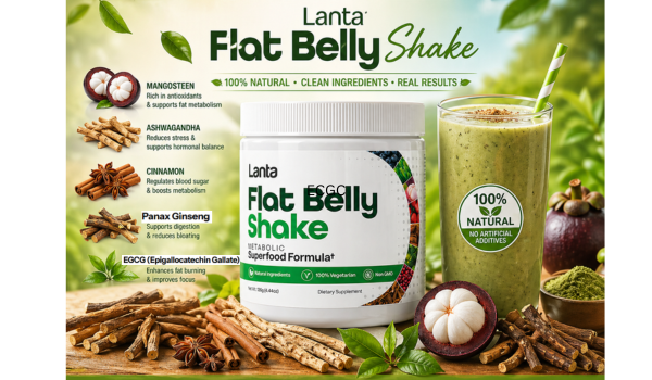 Lanta Flat Belly Shake inngredients