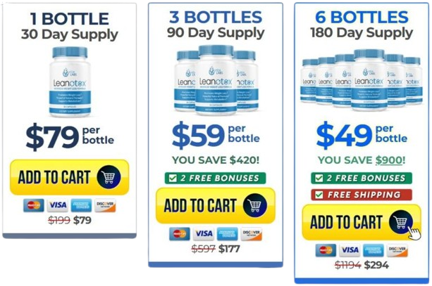 Leanotox pricing